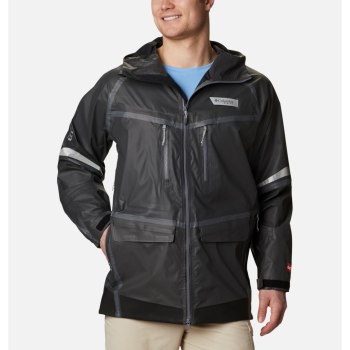 Columbia Muške Jakne - PFG Force XII OutDry Extreme Tamno Sive | PBUX-40931